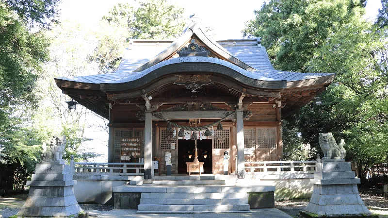 杉原神社ご拝殿