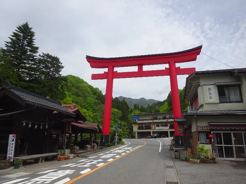 榛名神社コースゴール地点
