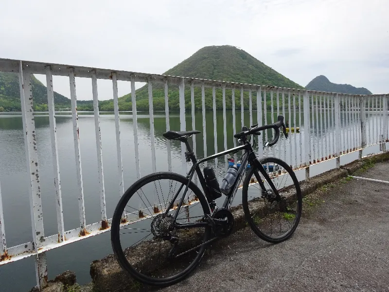 榛名湖で愛車と一枚