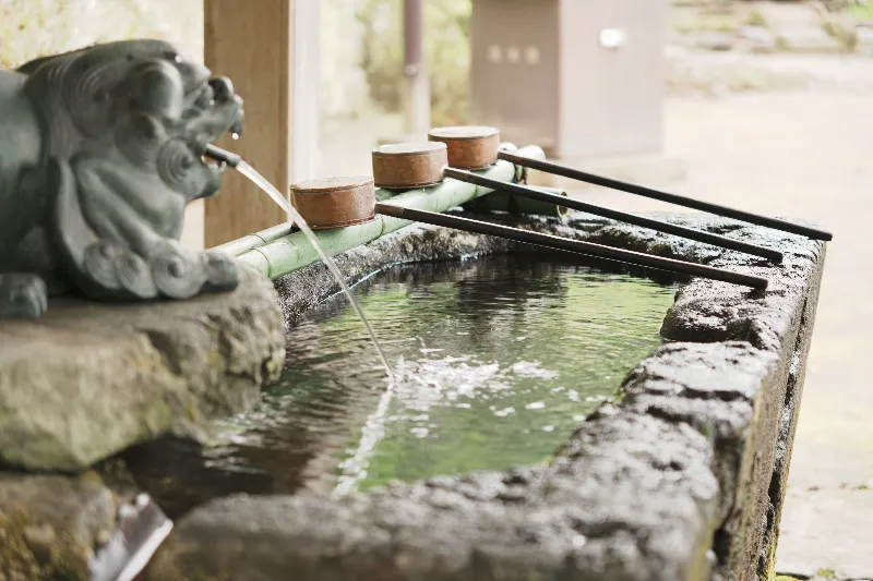妙義神社手水
