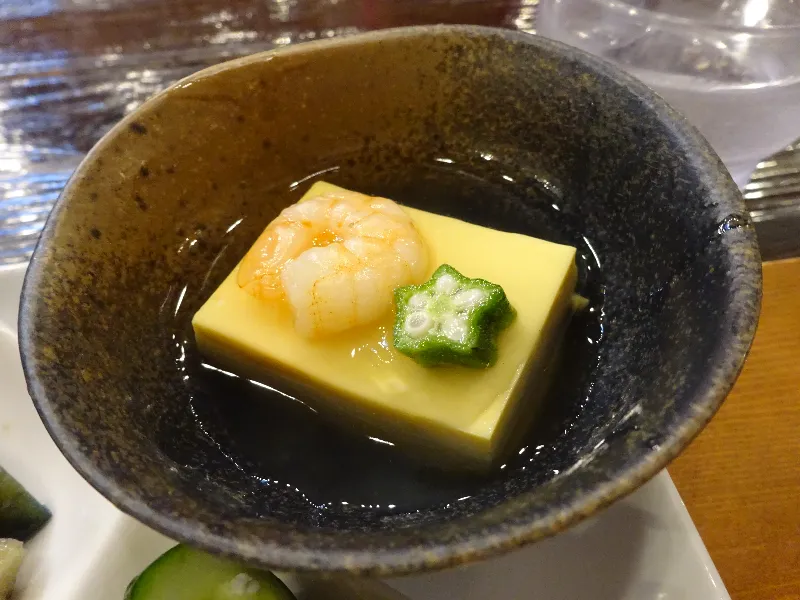 発酵食美人ランチ玉子豆腐 金沢料理だし添え