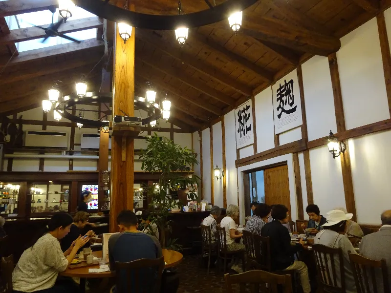 ヤマト醤油味噌 糀パーク食堂内