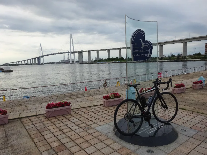 新湊大橋と愛車20250706